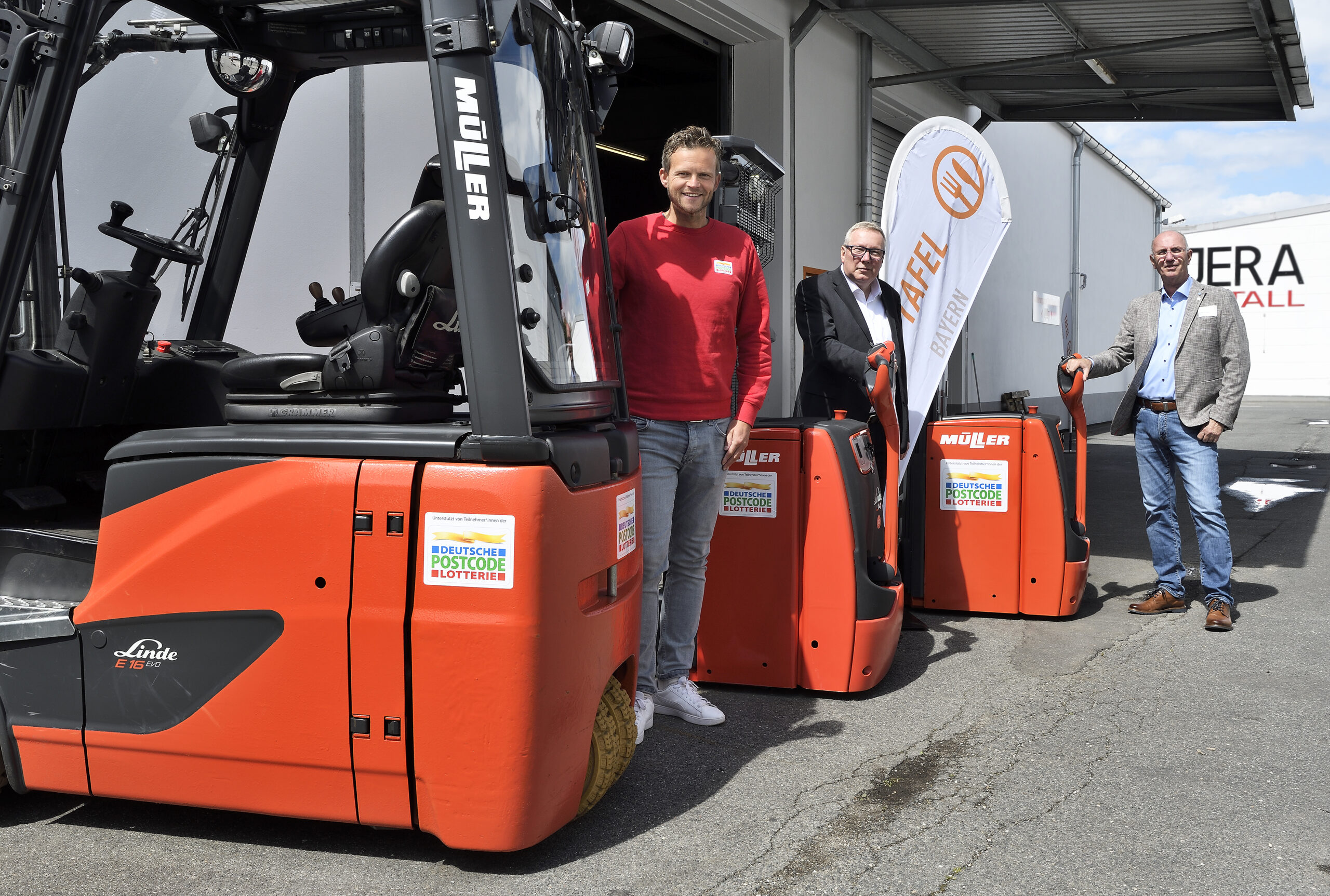 Deutsche Postcode Lotterie fördert die Tafellogistik in Bayern - Die ...